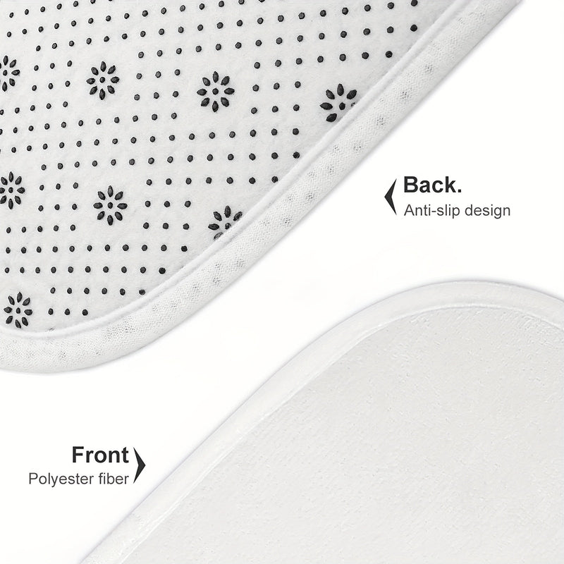 Tropische Bladeren Badmat Set – Absorberend en Comfortabel voor de Badkamer