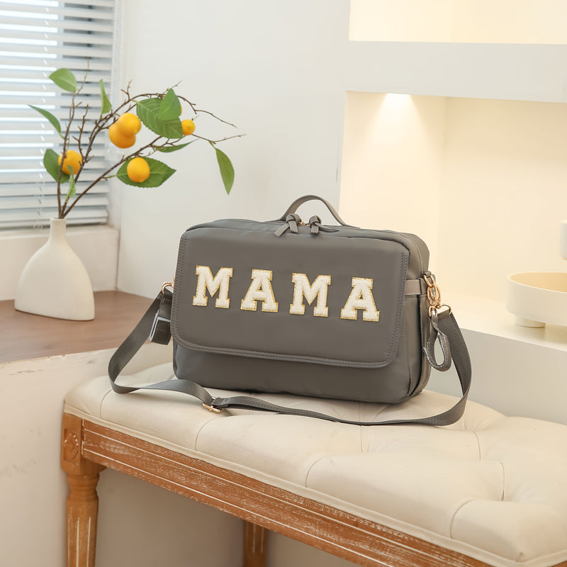 Mama Universele Kinderwagen Organizer Tas – Met Isolerende Bekerhouder en Afneembare Telefoonhoes