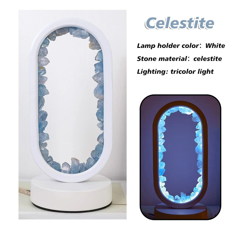 Handgemaakte Amethistlamp - Serenith