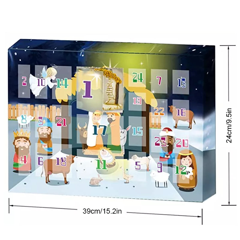 Kerst Nativity Adventskalender - Voor een magische kerstervaring