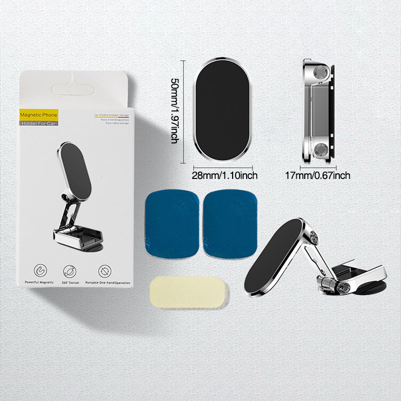 Magnetische Telefoonhouder voor de Auto - MagMount Fold