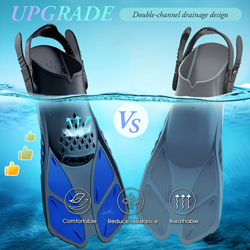 AquaFlex Snorkelvinnen – Ideaal voor Zwemmen en Snorkelen