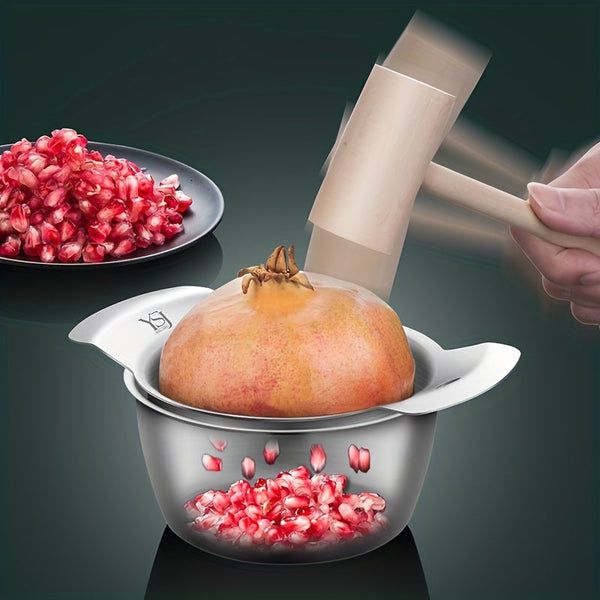 Granaatappelschilmachine Set – Snel en Gemakkelijk Granaatappels Plukken en Schillen