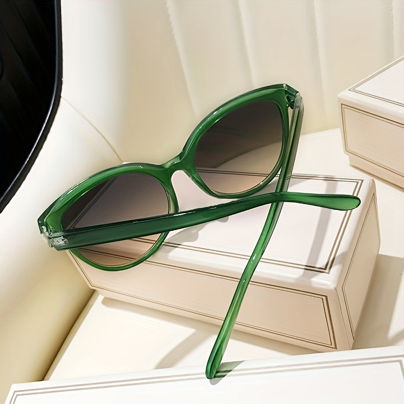 Luxe Cat-Eye Zonnebril voor Dames – Oversized en Stijlvol voor Zonnige Dagen