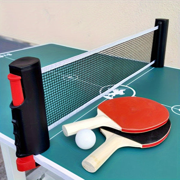 Draagbare Tafeltennis Set - Ideaal voor Buiten en Thuis