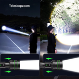 Extreem Heldere en Inzoombare LED-Zaklamp - PowerBeam