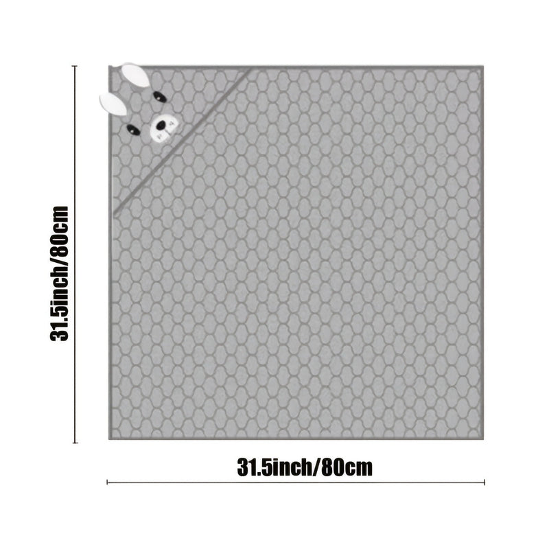 Schattige Kinderbadhanddoek - Voor Badplezier met een Knuffelbare Hoed