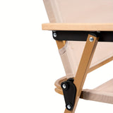 Draagbare Opvouwbare Campingstoel – Robuust Aluminium Frame en Comfortabele Zitting