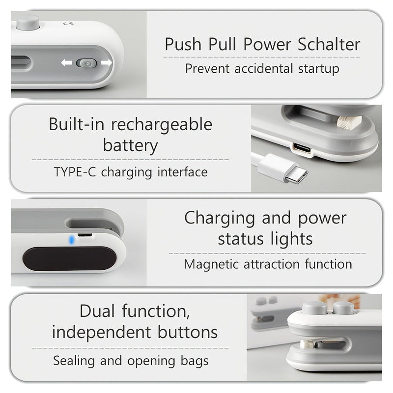 SealPro Mini Zaksealer – Draagbaar en Efficiënt