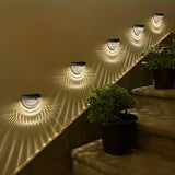 SolarGlow Halfronde LED Hekverlichting – Elegant en Duurzaam