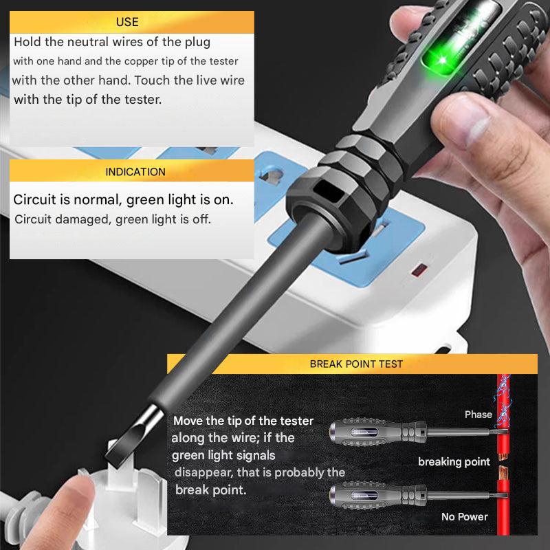 2-in-1 Schroevendraaier en Spanningsmeter – SparkPro