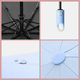 Compacte Windbestendige Paraplu - Handige Opvouwbare Bescherming