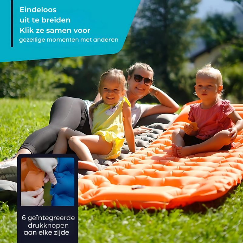 ErgoMat - Ultralicht en compact slaapmatje – perfect voor onderweg.