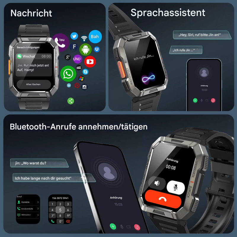 Robuuste Smartwatch voor Avonturiers - TrailMate