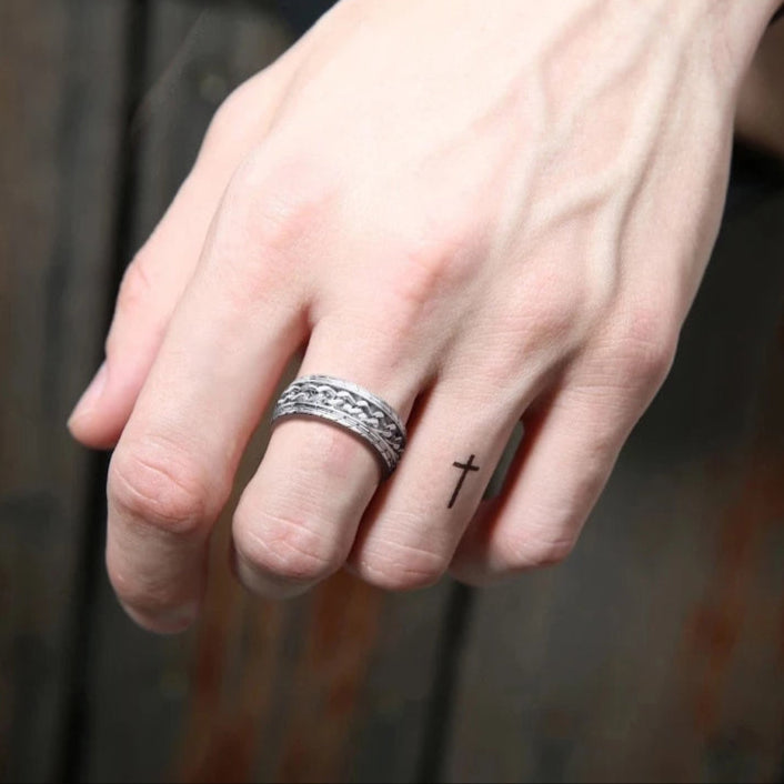 Stijlvolle Draai-Ring – SpinCalm