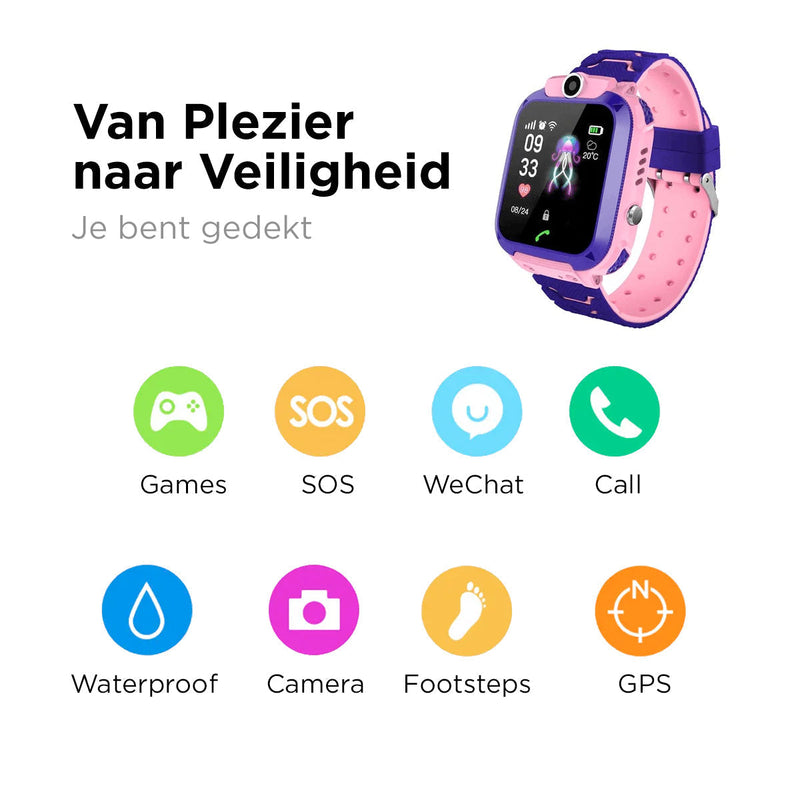 Kinder Smartwatch met Tracking – SafeScout