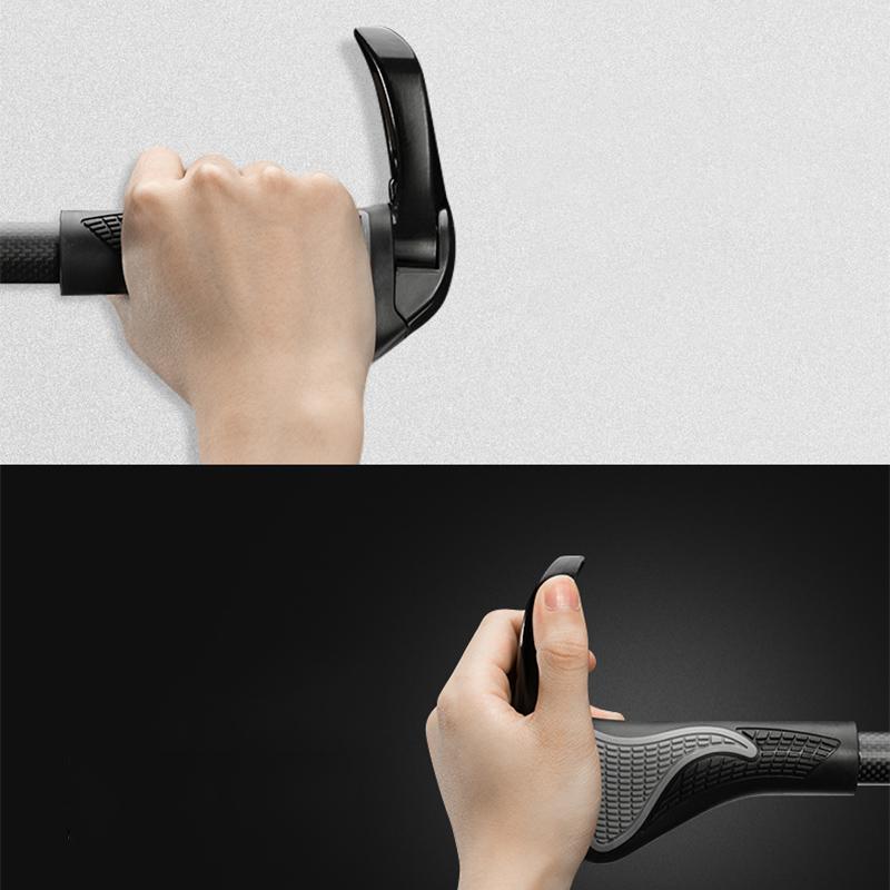 Fiets handvat van aluminiumlegering en siliconen