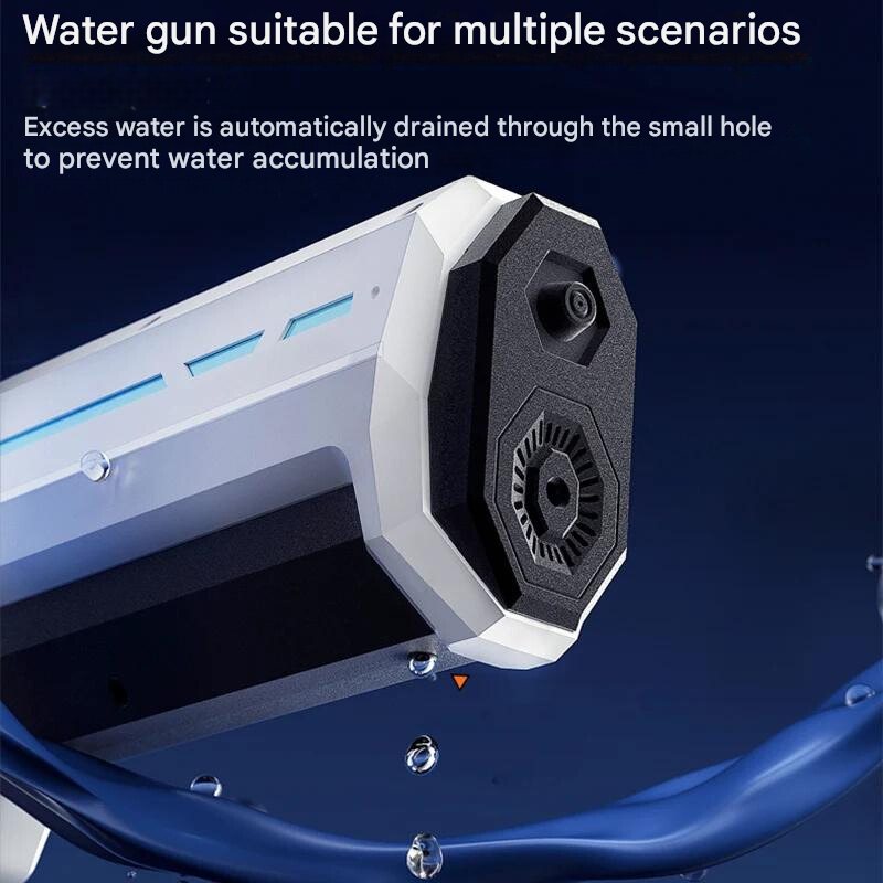Automatisch waterpistool met 1L tank & 10 m bereik – puur zomerplezier