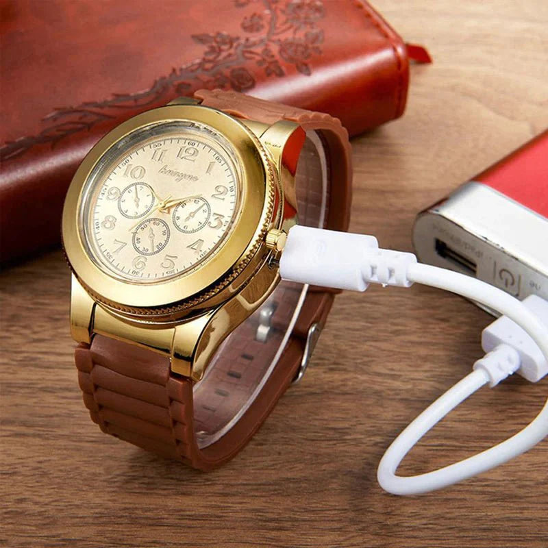 ChronoFuse | Horloge en vlamloze aansteker in één!