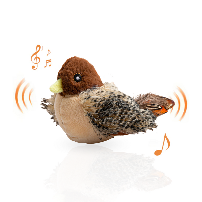 Interactief kattenspeelgoed met geluid en beweging – FlappyChirp