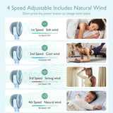 USB Oplaadbare Handheld Koelventilator voor Reizen