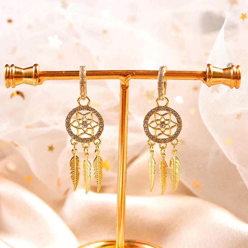 Evani️ | Elegante verfijning met 14-karaats gouden oorbellen