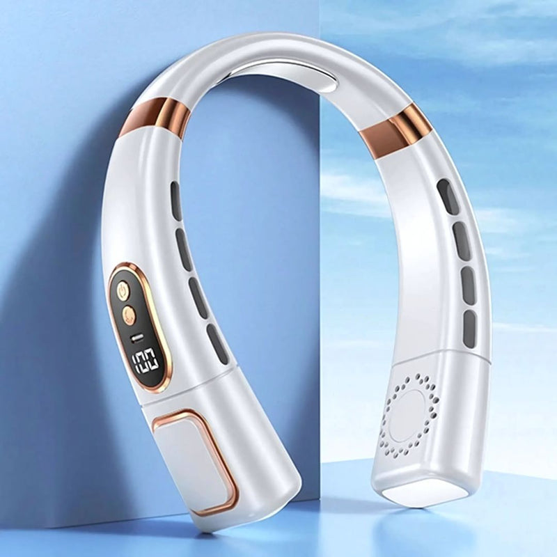 Froza – 360° Koelende Digitale Nekventilator