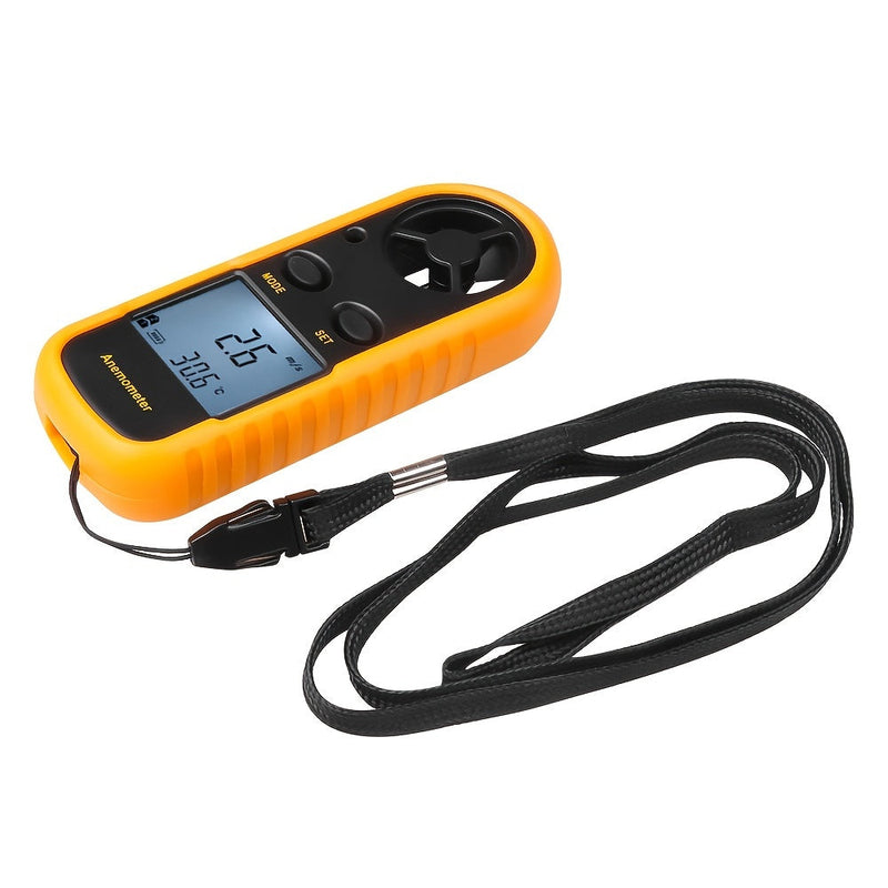 Compacte Digitale Windsnelheidsmeter – Handheld en Nauwkeurig voor Outdoor Metingen