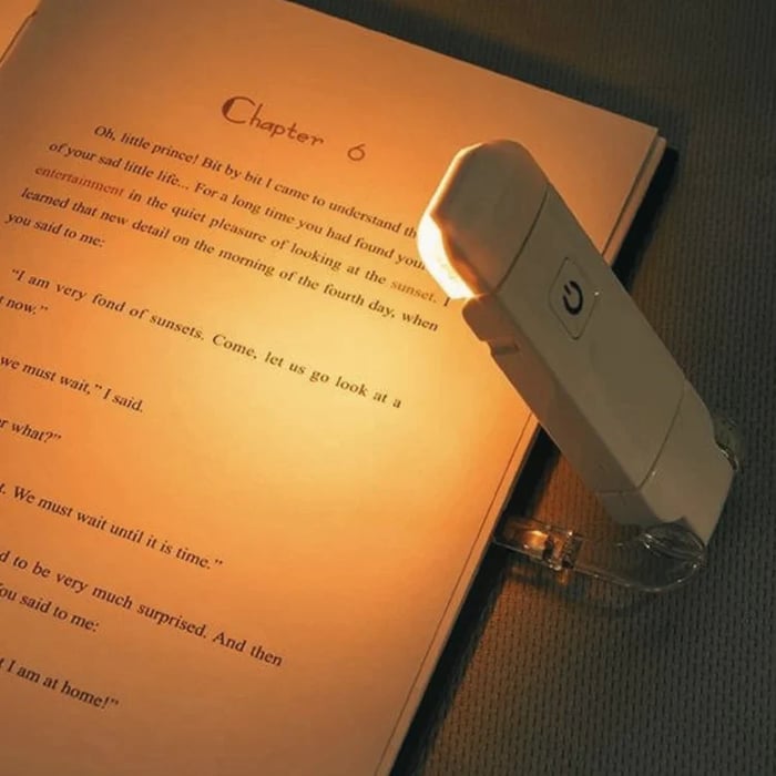 Reading Light | Altijd en overal comfortabel lezen!