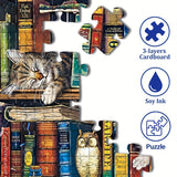 Kat op Boekenplank Puzzel – Voor Puzzelaars en Kattenliefhebbers