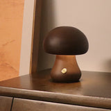 Houten Paddenstoel LED Nachtlamp - GlowShroom