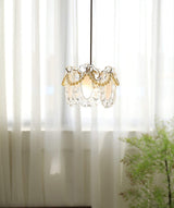 Bloemen Glas Hanglamp - Elegant Design