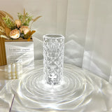 Kristallen Tafellamp met Touchbediening - Aurora