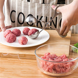 Praktische Meatball Scoop - Voor Eenvoudig Koken
