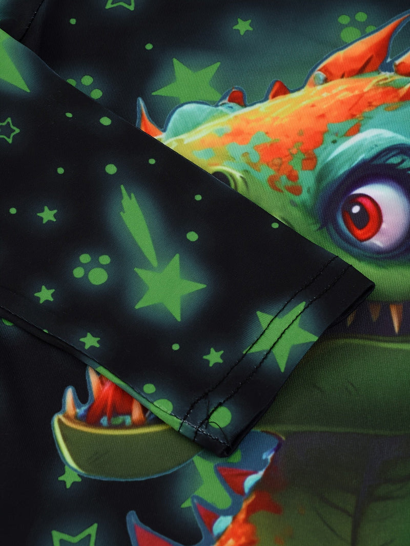 DinoGlow Pyjama Set - Stralende Avonden voor Avontuurlijke Kinderen