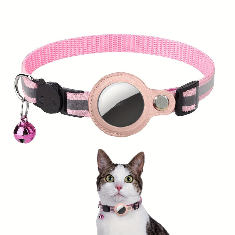 Reflecterende Kattenhalsband – Veiligheidsbuckle en Bel voor Extra Zichtbaarheid