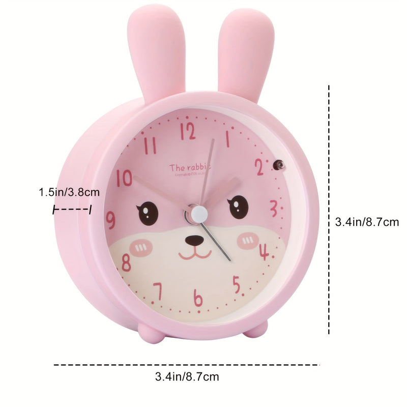 BunnyTime Stille Wekker - Voor een Rustige en Schattige Ochtend