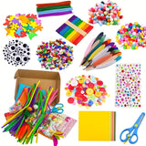 Creatieve DIY Knutselset voor Kinderen – Educatief Speelgoed met Diverse Materialen