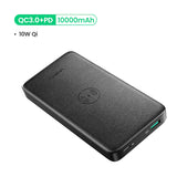 Draadloze Snellader Powerbank – 10.000mAh Dubbele Uitgang