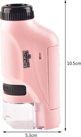 Draagbare Microscoop - Mini Explorer, 60x-120x Vergroting, Educatief Wetenschapsspeelgoed, +2 Jaar