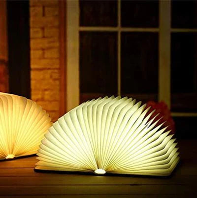 Opvouwbare Boeklamp met Warm LED-Licht - StoryGlow