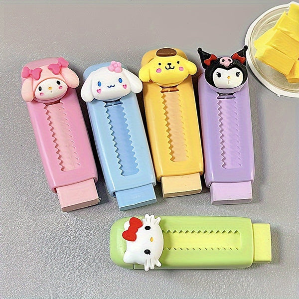 Sanrio Figuur Gummen Set - Voor Leuke en Nauwkeurige Correcties