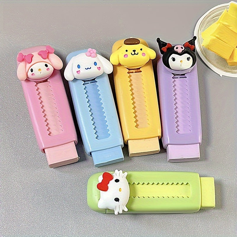 Sanrio Figuur Gummen Set - Voor Leuke en Nauwkeurige Correcties