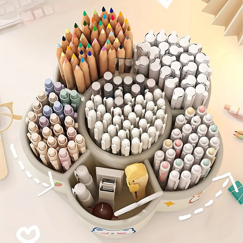 Kleurrijke Dieren Stationery Organizer - Voor een Vrolijke Werkplek