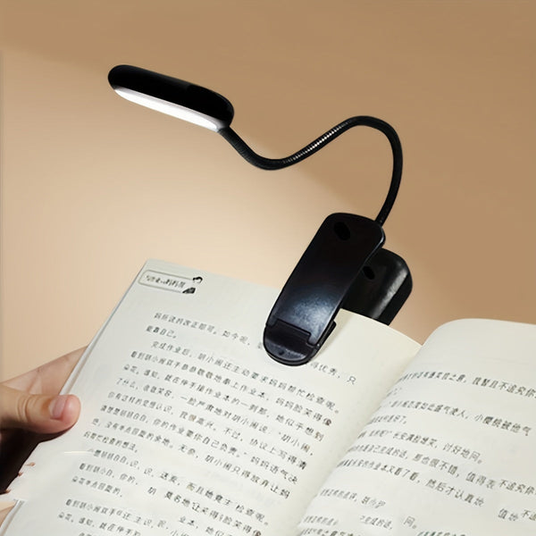 Flexibele Cliplamp - Draagbare Leeslamp met Verstelbare Hals voor Thuis of Op Reis