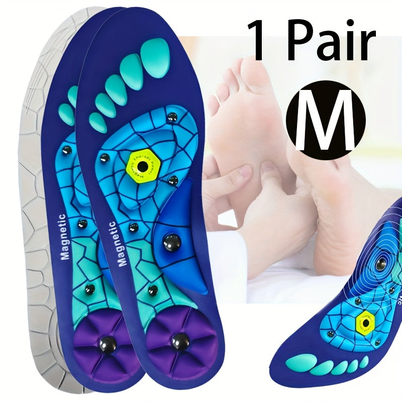 ComfortPlus Magnetische Acupunctuur Inlegzolen met Boogondersteuning