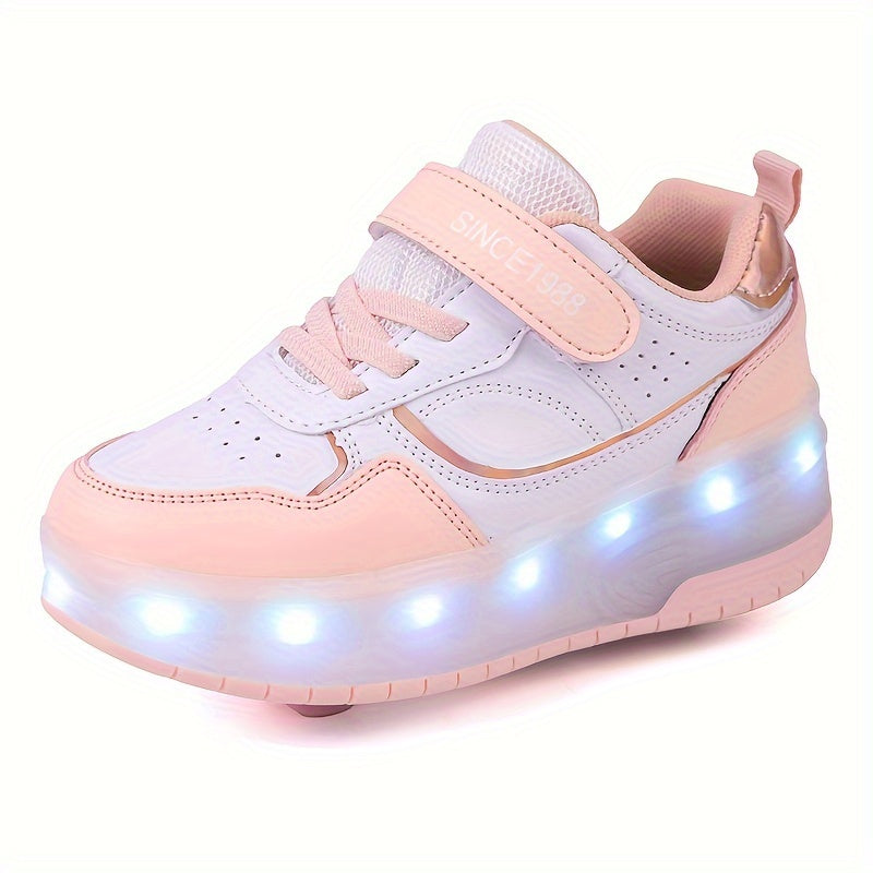 GlowRiders Roller Sneakers - Voor Kinderen met Lichtspektakel
