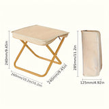 Opvouwbare Stoel met Handvat - Gemakkelijk mee te nemen voor buitenavonturen