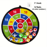 Sticky Dart Bal Set - Interactief Familie Dartbordspel voor Binnen en Buiten