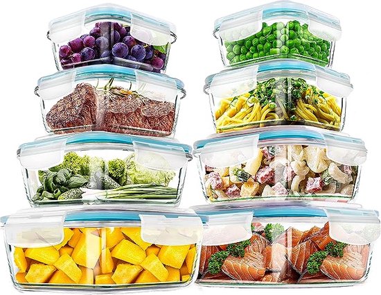 Lunchbox van borosilicaatglas – GlassGuard Bento